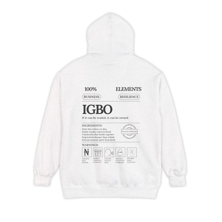 Igbo Elements Heavyweight Hoodie