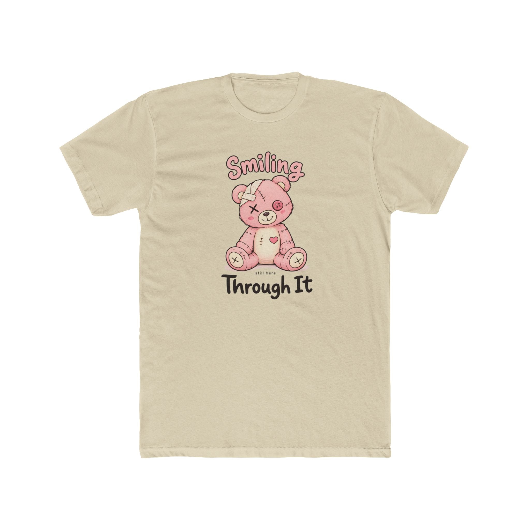 Smiling Through It Teddy Bear Tee