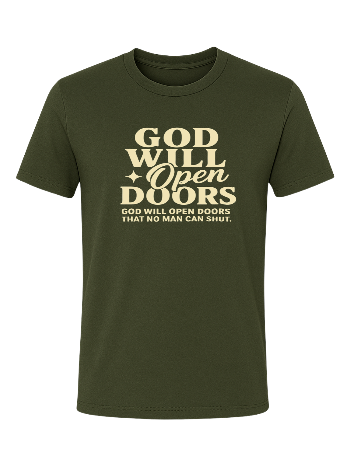 God Will Open Doors Tee