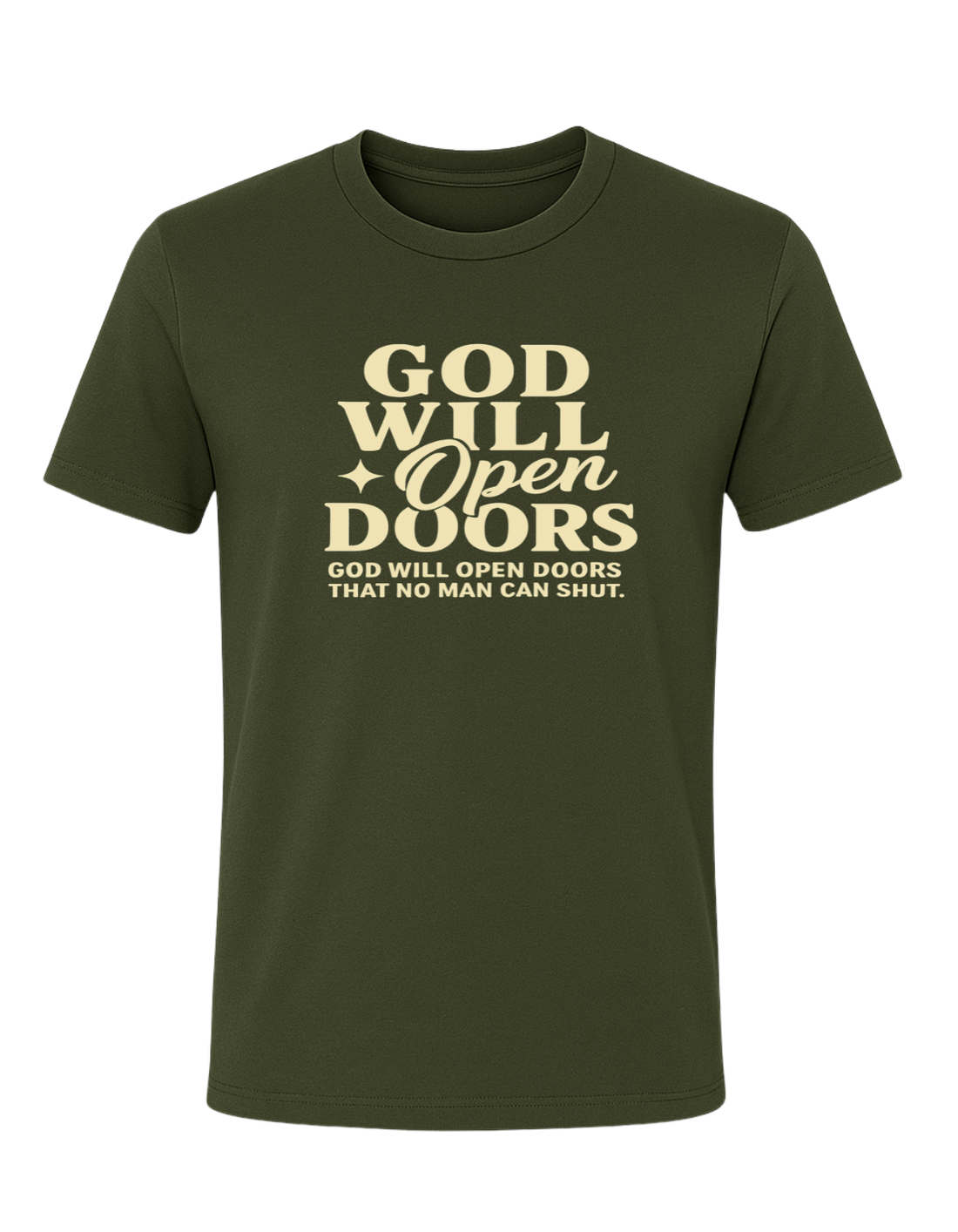 God Will Open Doors Tee