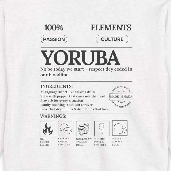 Yoruba Elements Heavyweight Hoodie