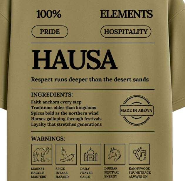 Hausa Element Tee