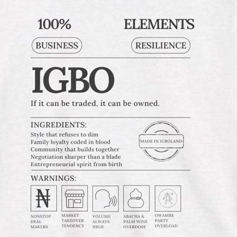 Igbo Elements Heavyweight Hoodie