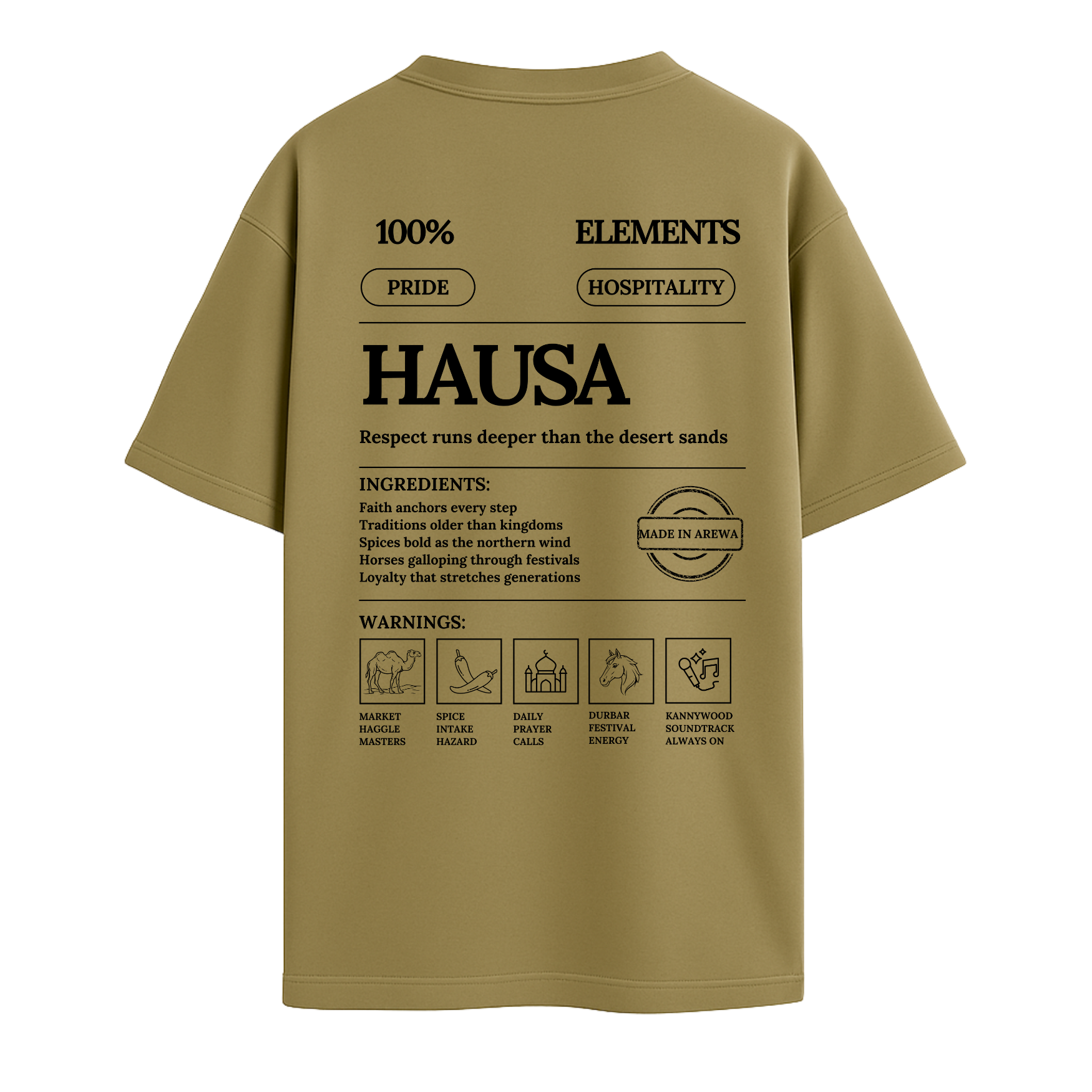 Hausa Element Tee
