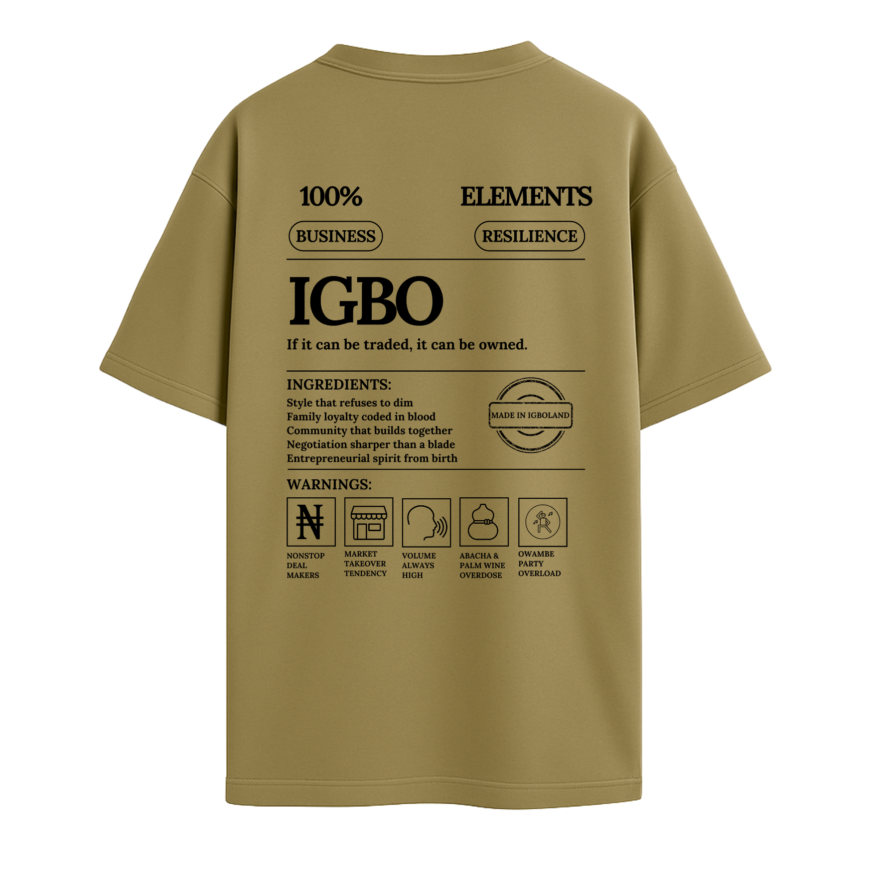 Igbo Element Tee