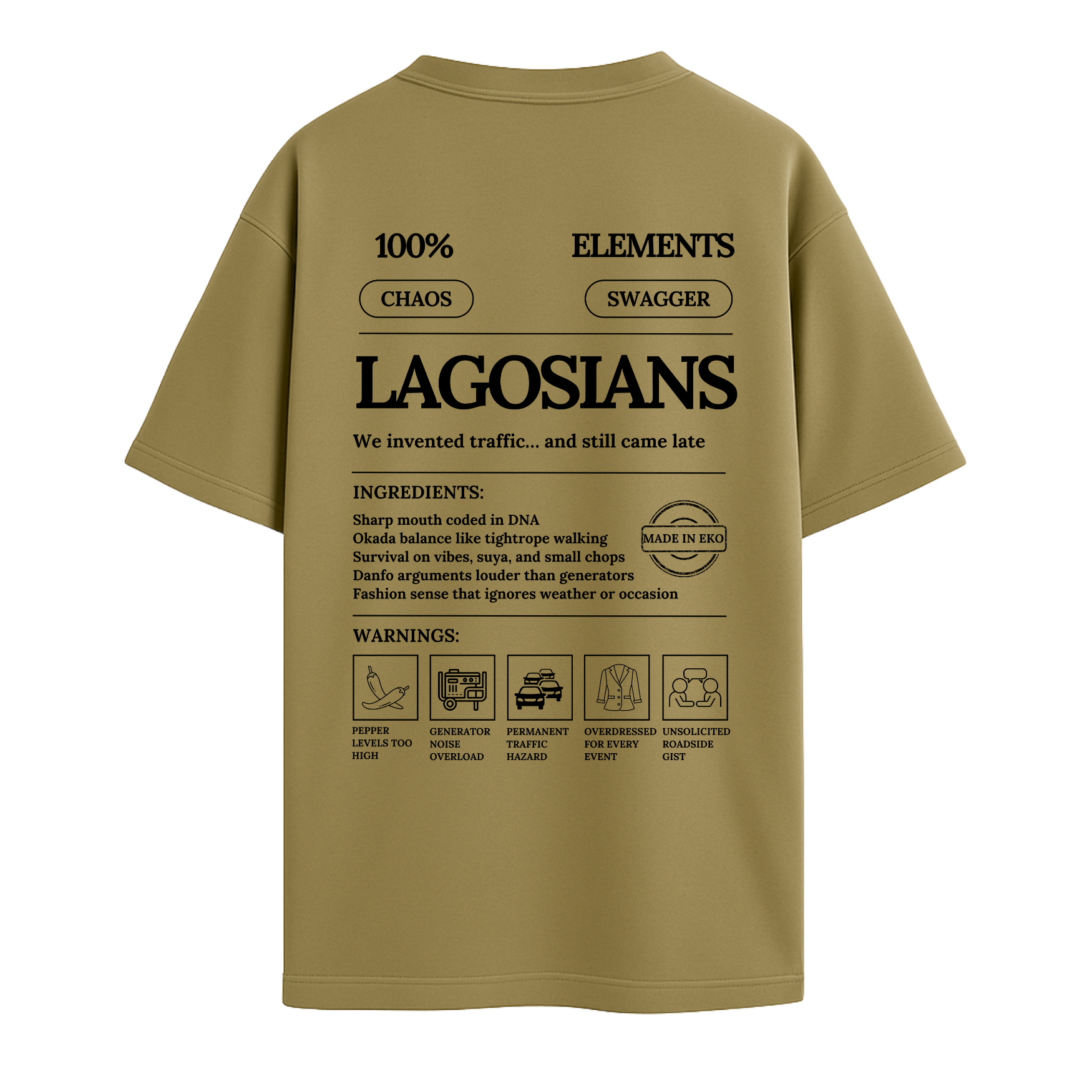 Lagosians Element Tee