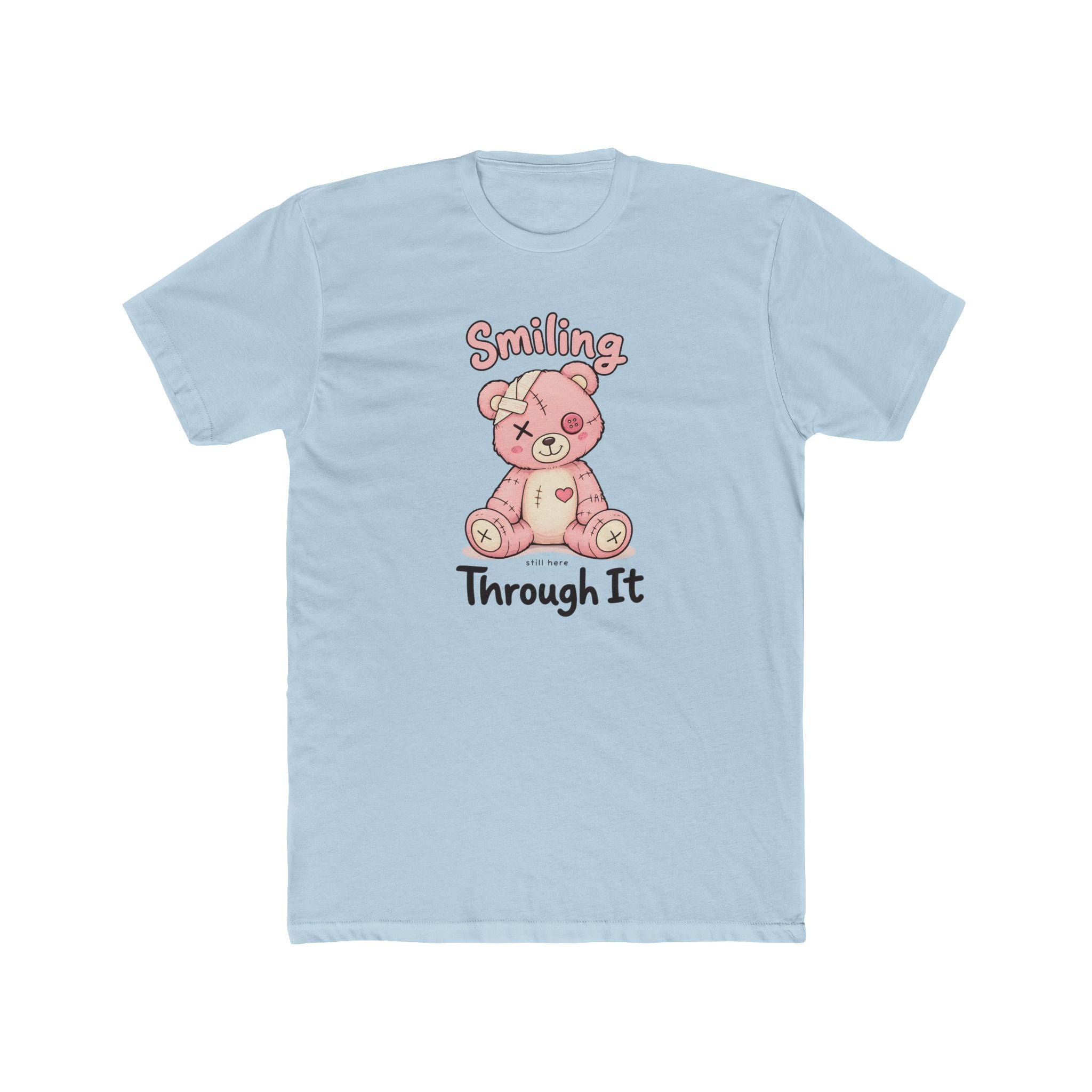 Smiling Through It Teddy Bear Tee