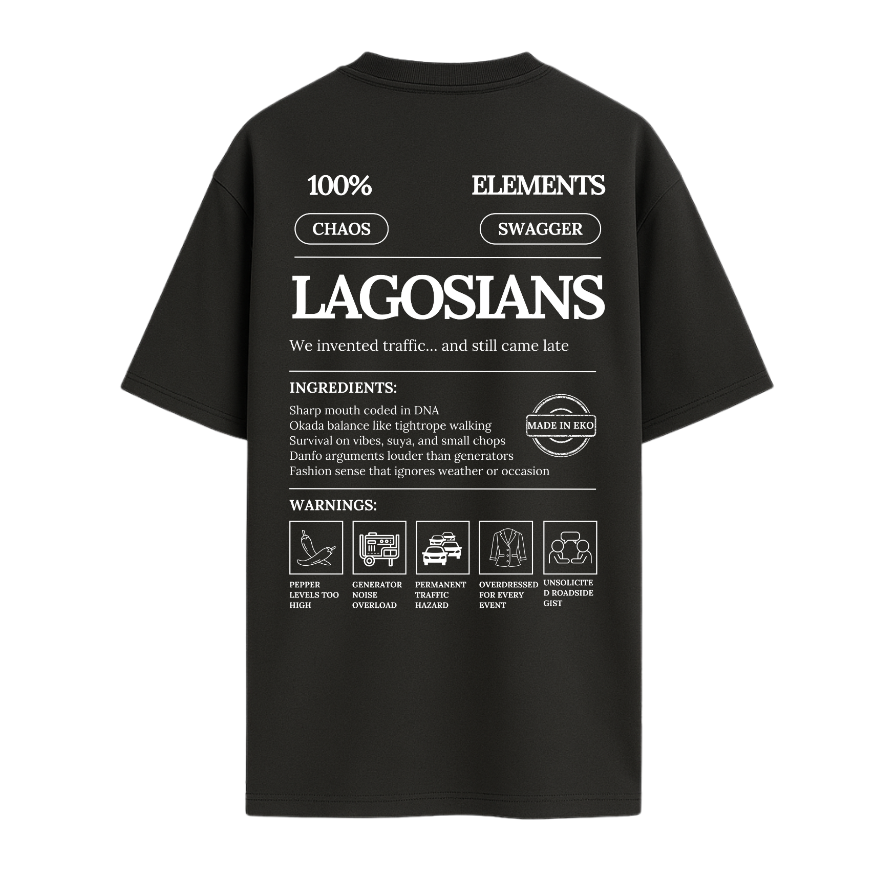 Lagosians Element Tee