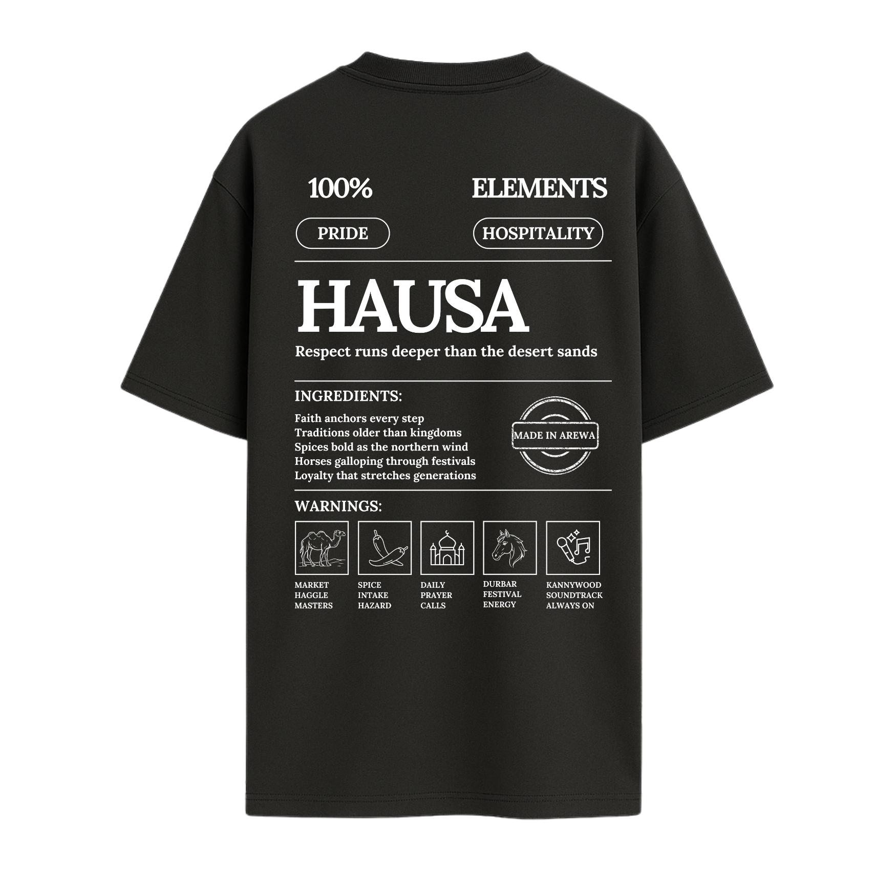 Hausa Element Tee