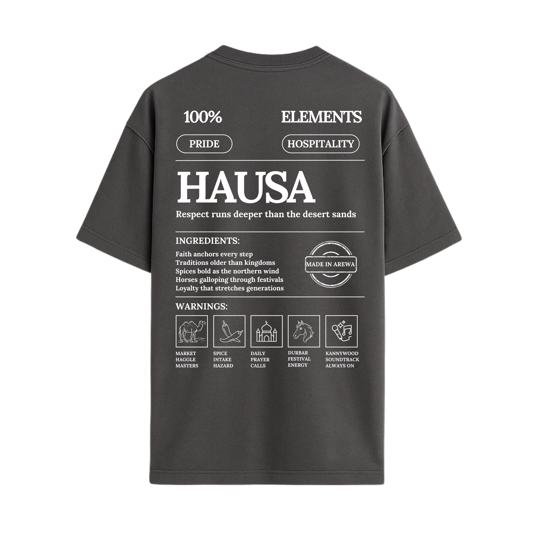 Hausa Element Tee