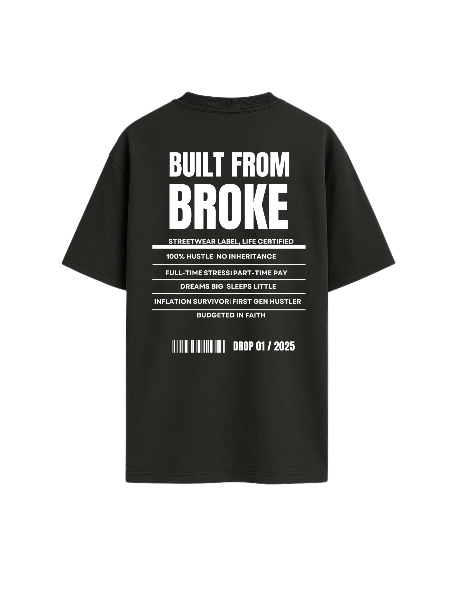 Built From Broke | Drop 01 Tee