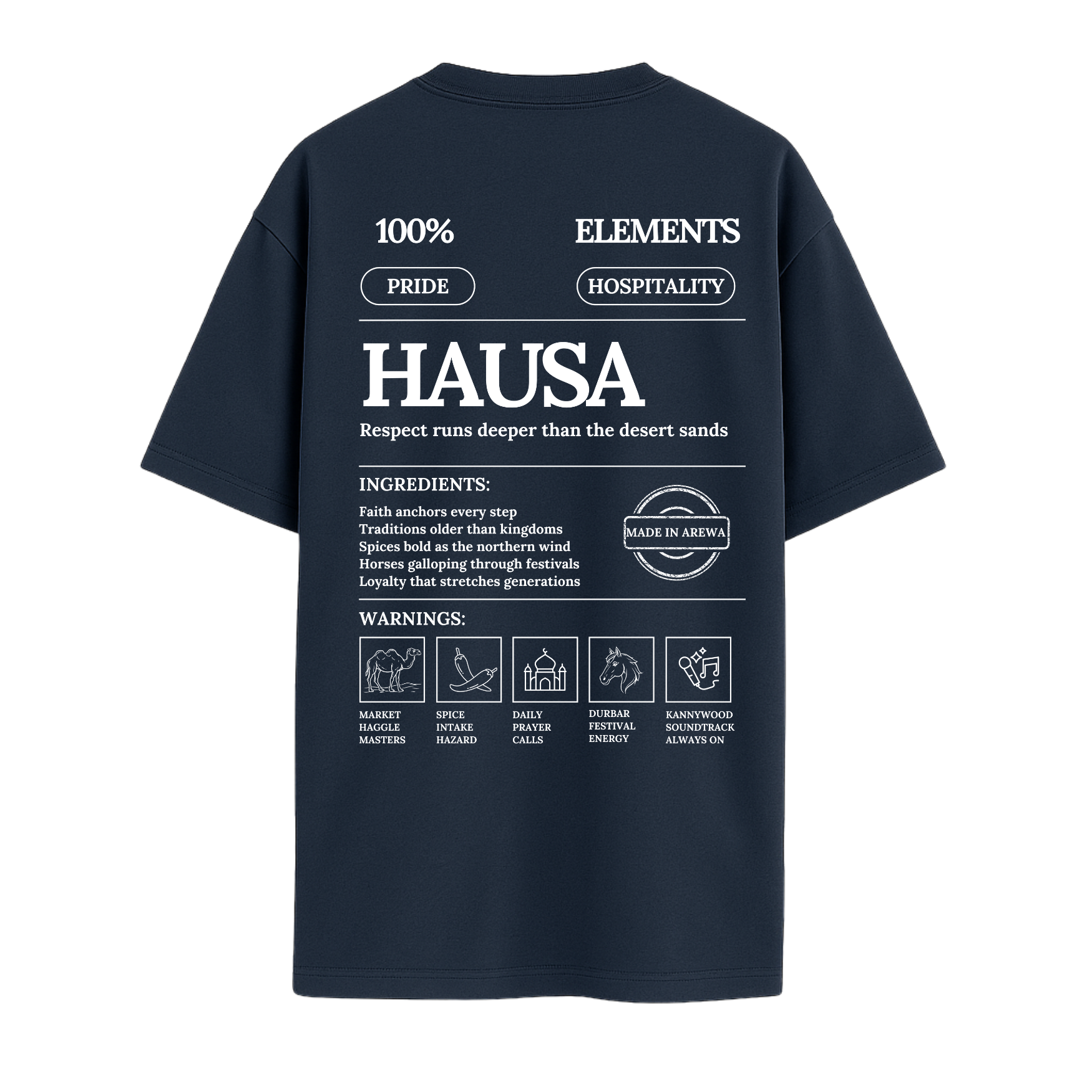 Hausa Element Tee