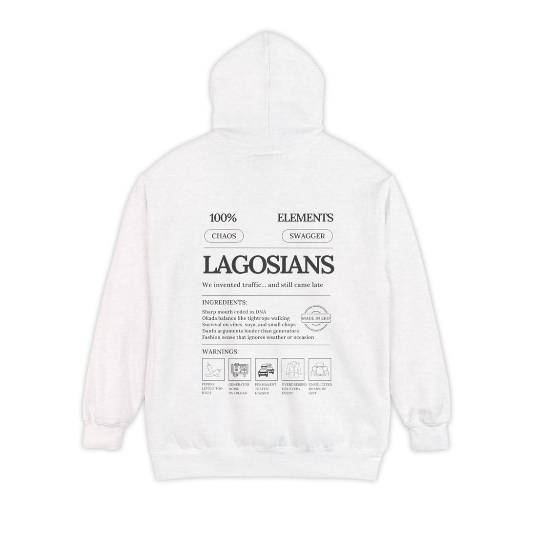 Legosians Elements Heavyweight Hoodie