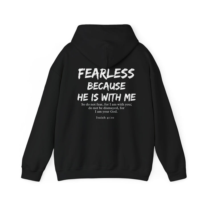 Fearless Because He's With Me  Hoodie