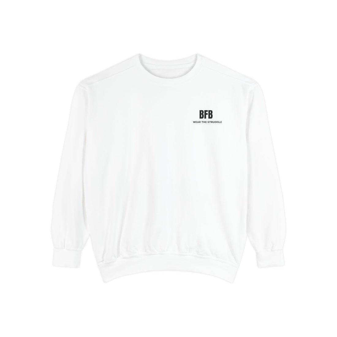 Built From Broke Label Heavyweight Sweatshirt