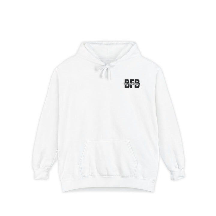 Built From Broke Label Heavyweight Hoodie
